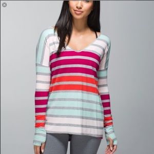 Lululemon Flip Your Dog Long Sleeve, sz 4